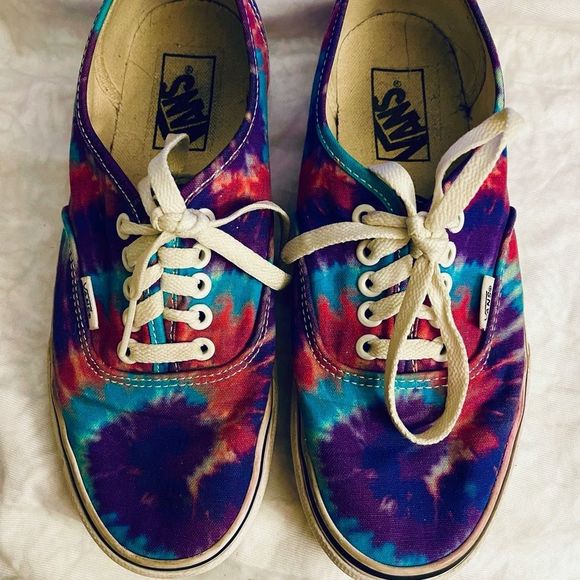 Tie Dye Vans Sneakers - Picture 2 of 5